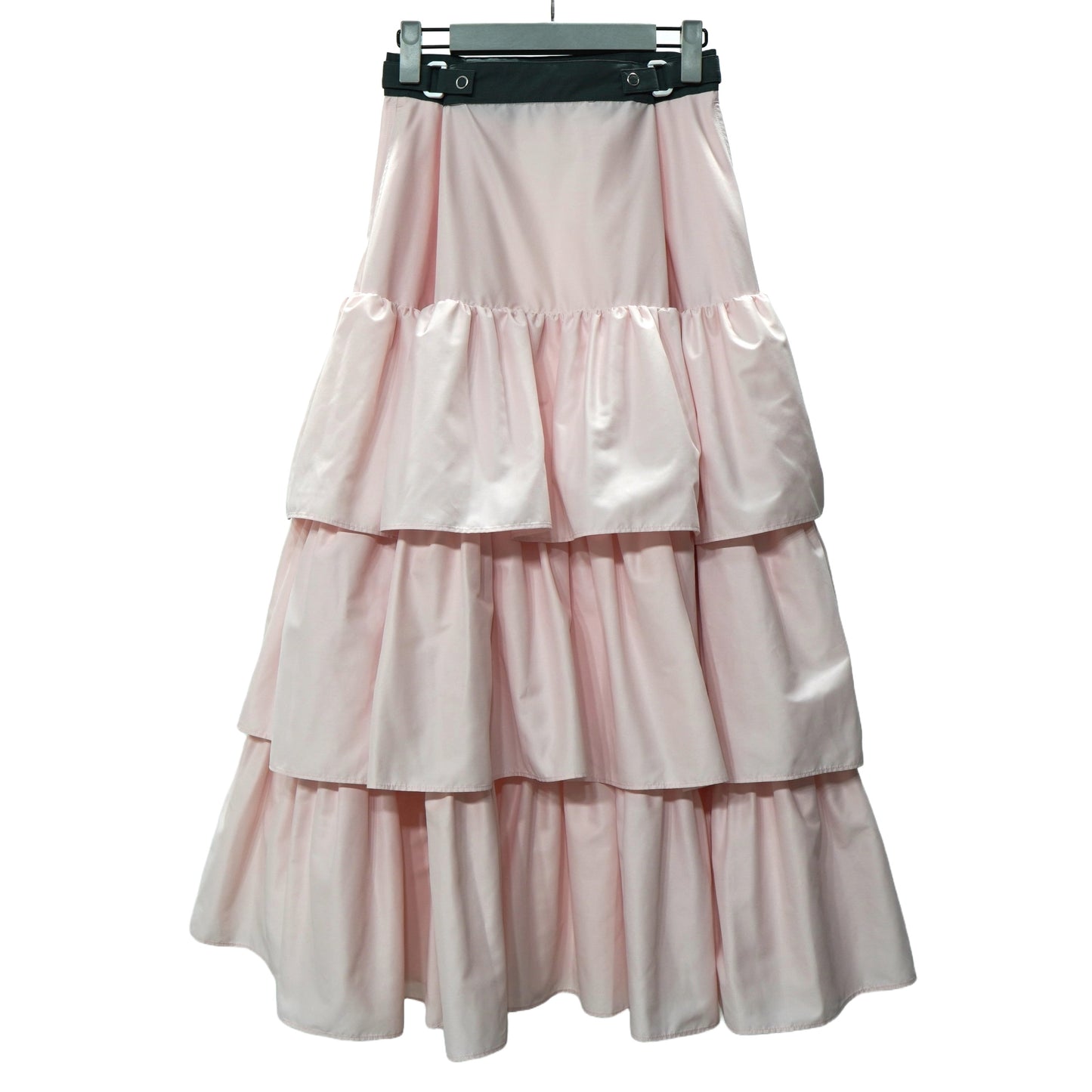 NON TOKYO / ADJUSTER TIERED SKIRT (PINK)