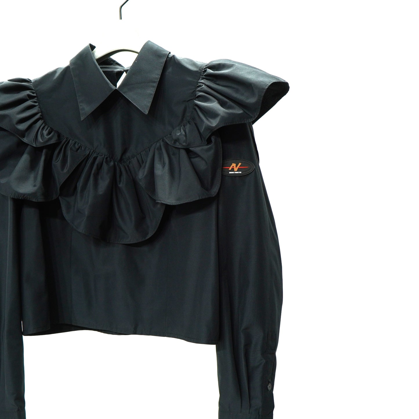 NON TOKYO / FRILL BLOUSE (BLACK) / &lt;NON TOKYO&gt; FRILL BLOUSE (BLACK)