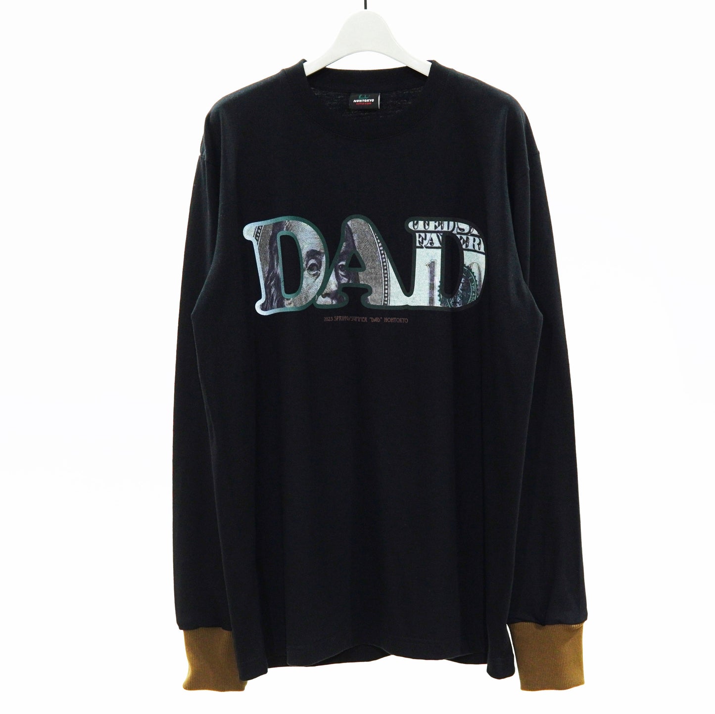 NON TOKYO / GRAPHIC LONG PRINT T-SHIRT (DAD / BLACK) / NON TOKYO Graphic long print T-shirt (Dad / Black)