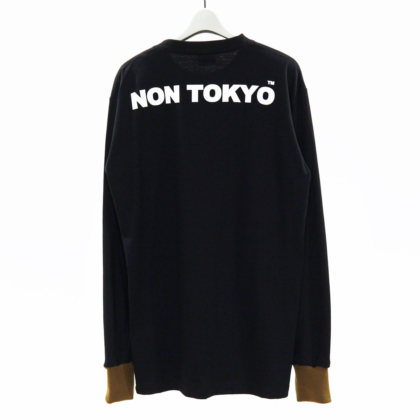 NON TOKYO / GRAPHIC LONG PRINT T-SHIRT (DAD / BLACK) / NON TOKYO Graphic long print T-shirt (Dad / Black)