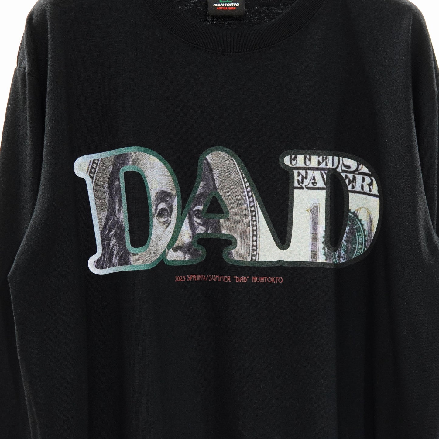 NON TOKYO / GRAPHIC LONG PRINT T-SHIRT (DAD / BLACK)