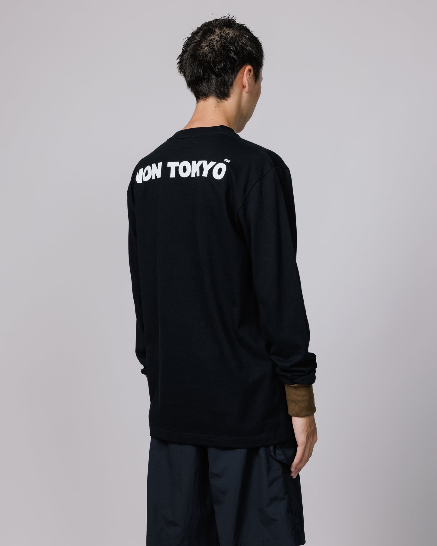 NON TOKYO / GRAPHIC LONG PRINT T-SHIRT (DAD / BLACK) / NON TOKYO Graphic long print T-shirt (Dad / Black)