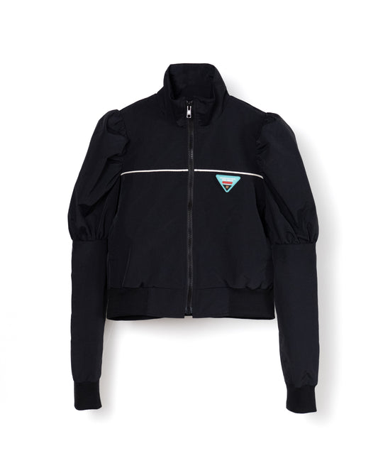 NON TOKYO / PUFFSLEEVE NYLON BLOUSON (BLACK) / NON TOKYO Puff sleeve nylon blouson (black)