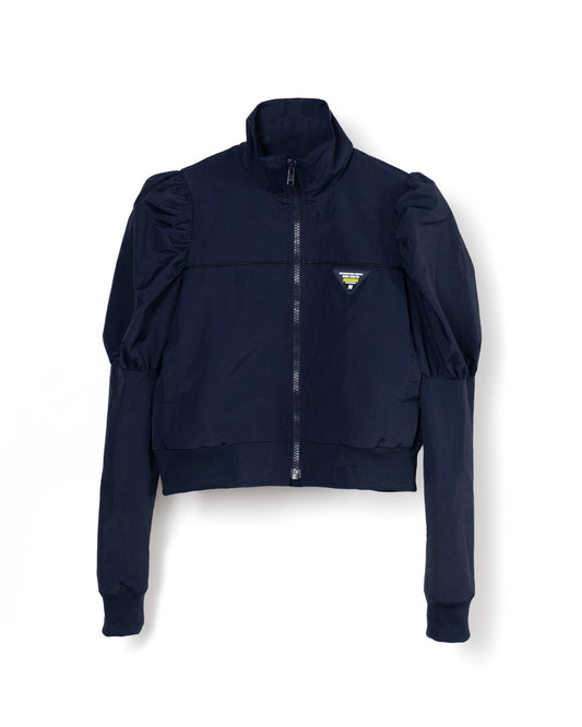 NON TOKYO / PUFFSLEEVE NYLON BLOUSON (NAVY) / NON TOKYO Puff sleeve nylon blouson (navy)