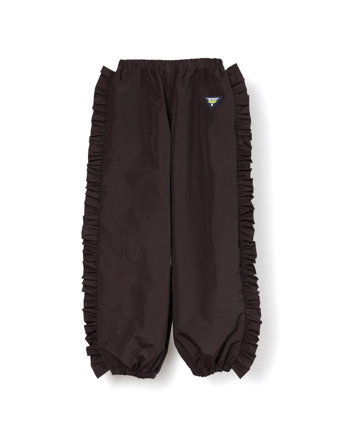 NON TOKYO / FRILL TRACK PANTS (BROWN)