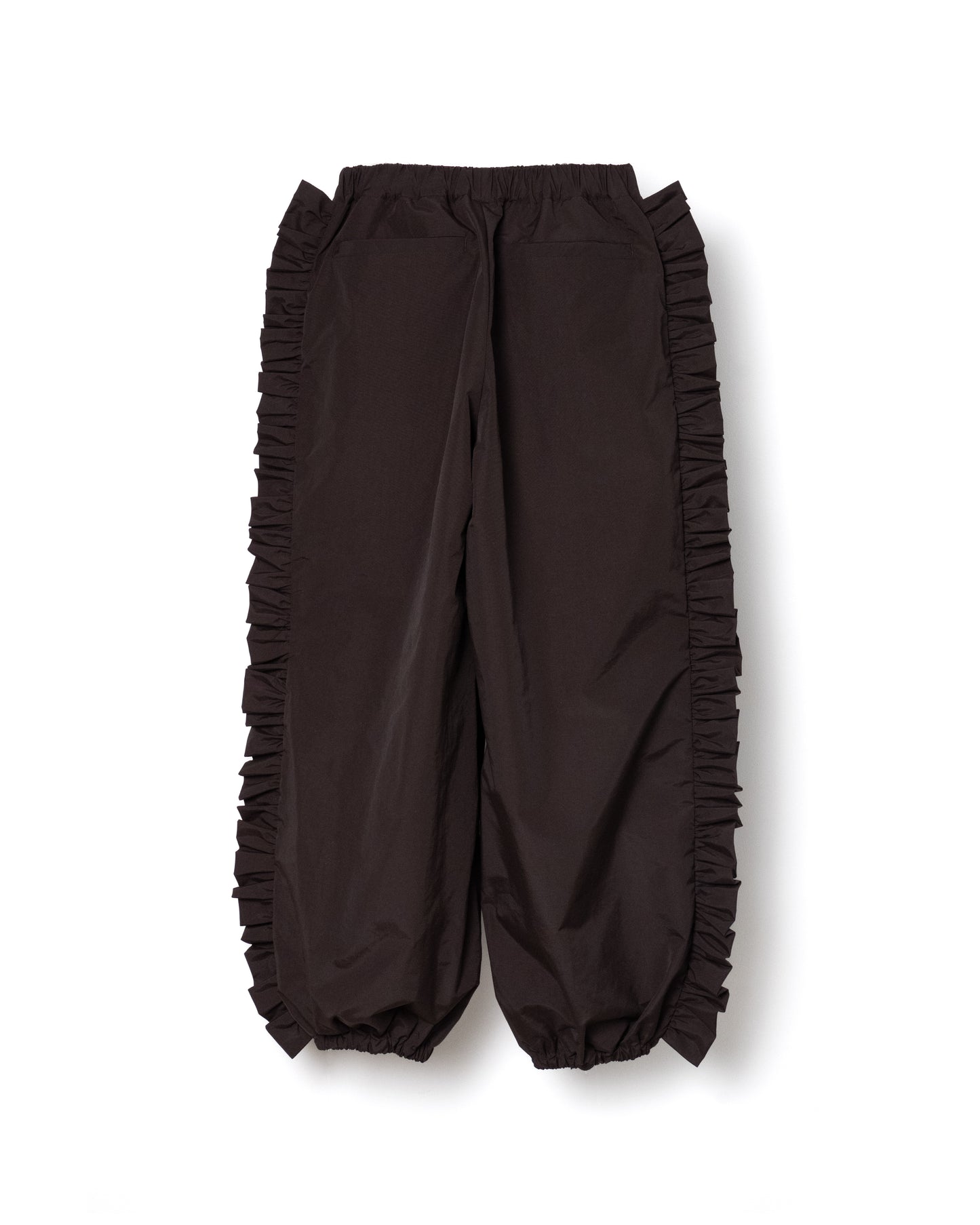 NON TOKYO / FRILL TRACK PANTS (BROWN) / &lt;NON TOKYO&gt; FRILL TRACK PANTS (BROWN)