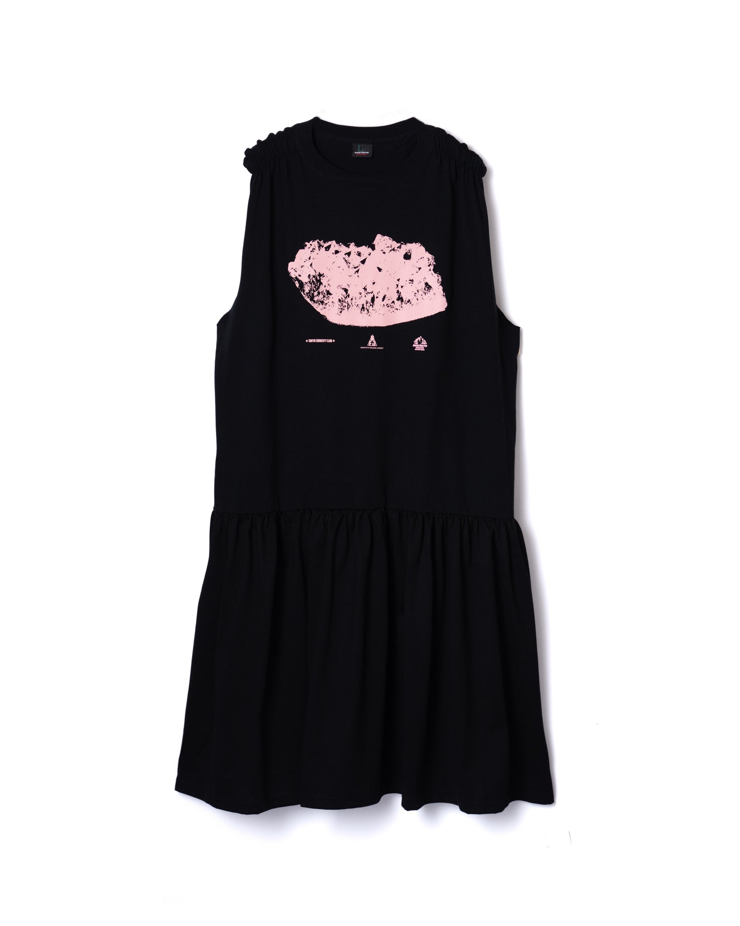 NON TOKYO / GATHER SLEEVE ONE-PIECE (BLACK) / 〈ノントーキョー〉ギャザースリーブワンピース (