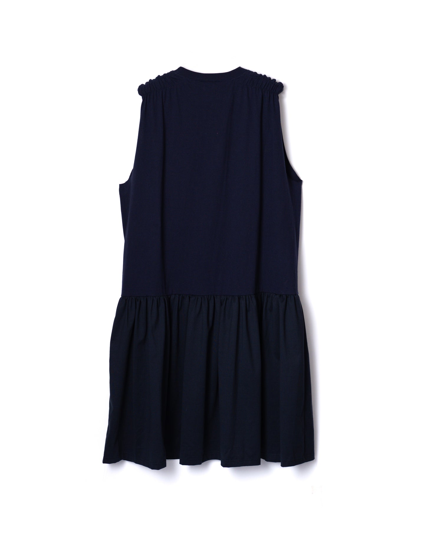 NON TOKYO / GATHER SLEEVE ONE-PIECE (NAVY) / &lt;NON TOKYO&gt; Gathered sleeve dress (navy)