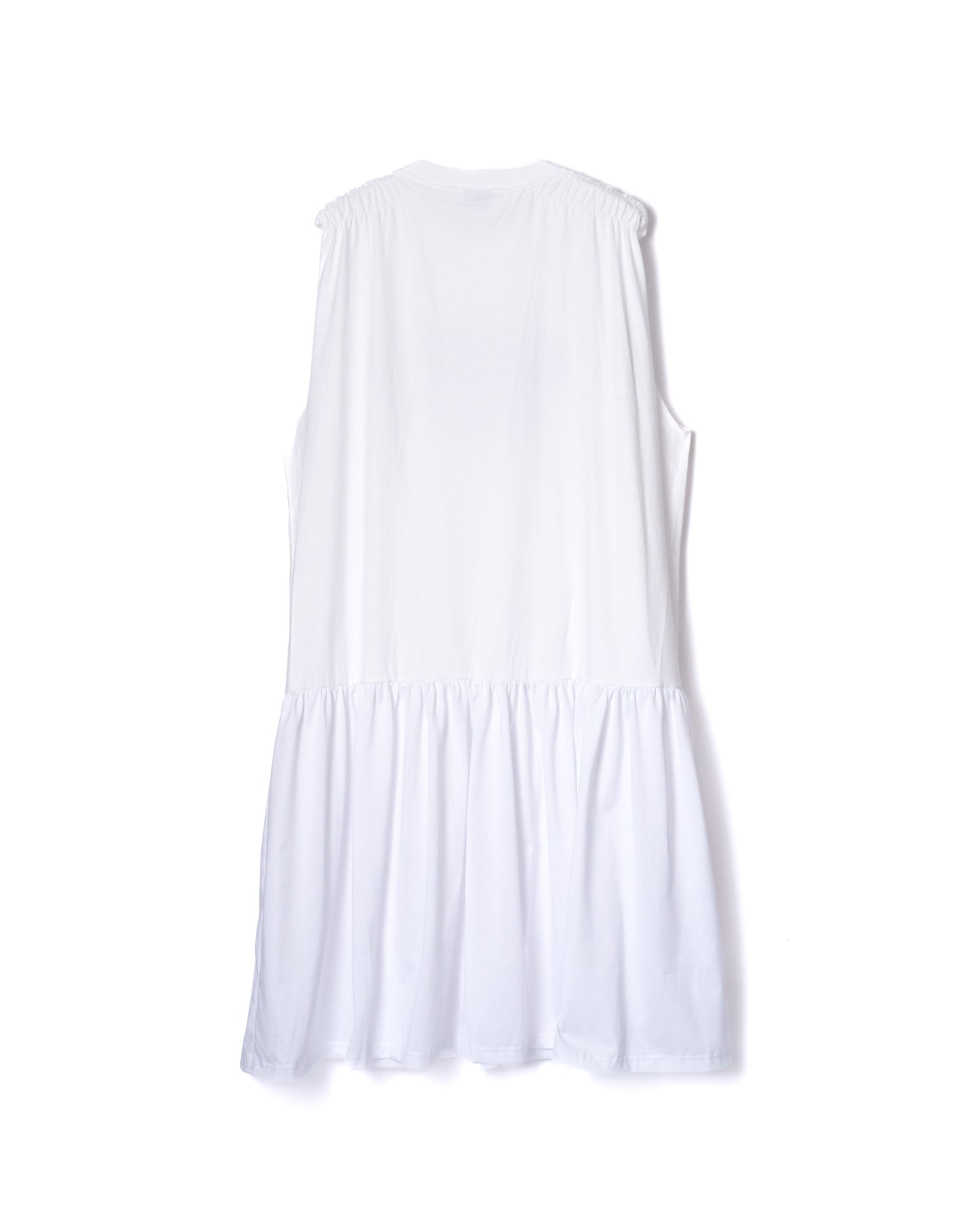 NON TOKYO / GATHER SLEEVE ONE-PIECE (WHITE)