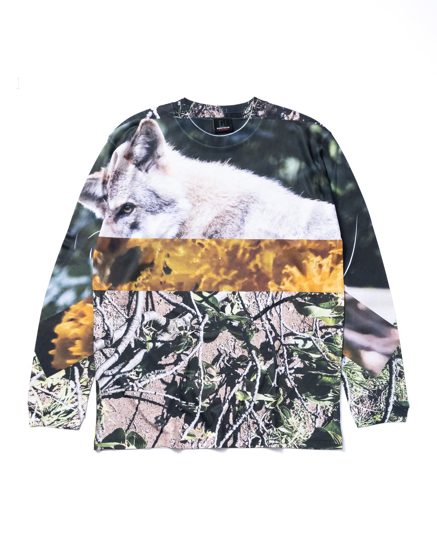 NON TOKYO / DIRECT PRINT L/S T-SHIRT (WOLF)