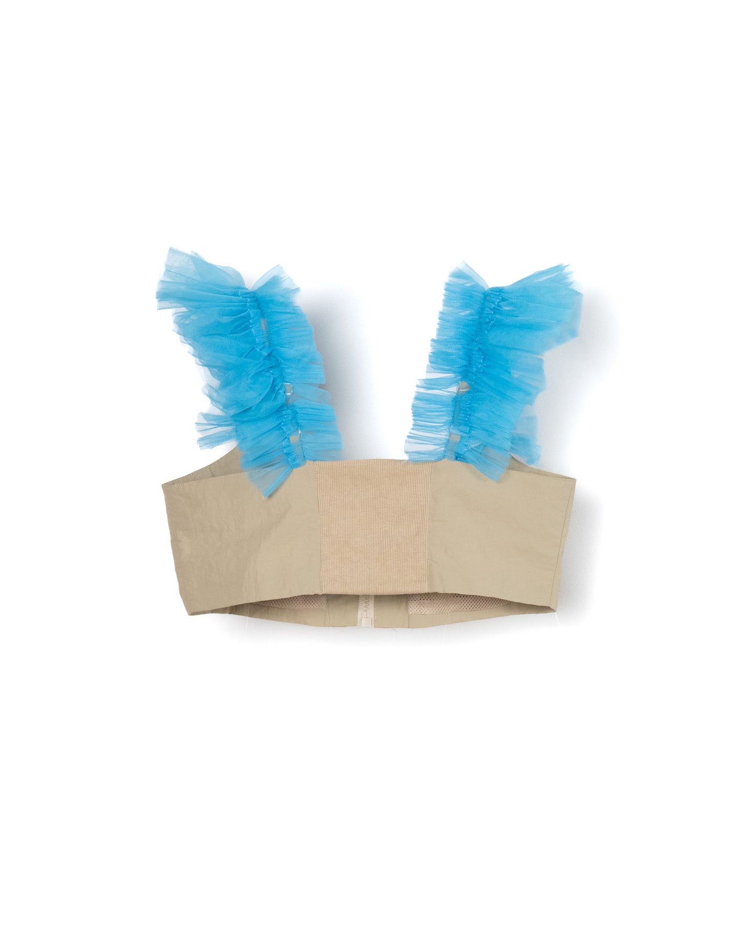 NON TOKYO / GATHER TULLE BUSTIER (LIGHT BLUE)