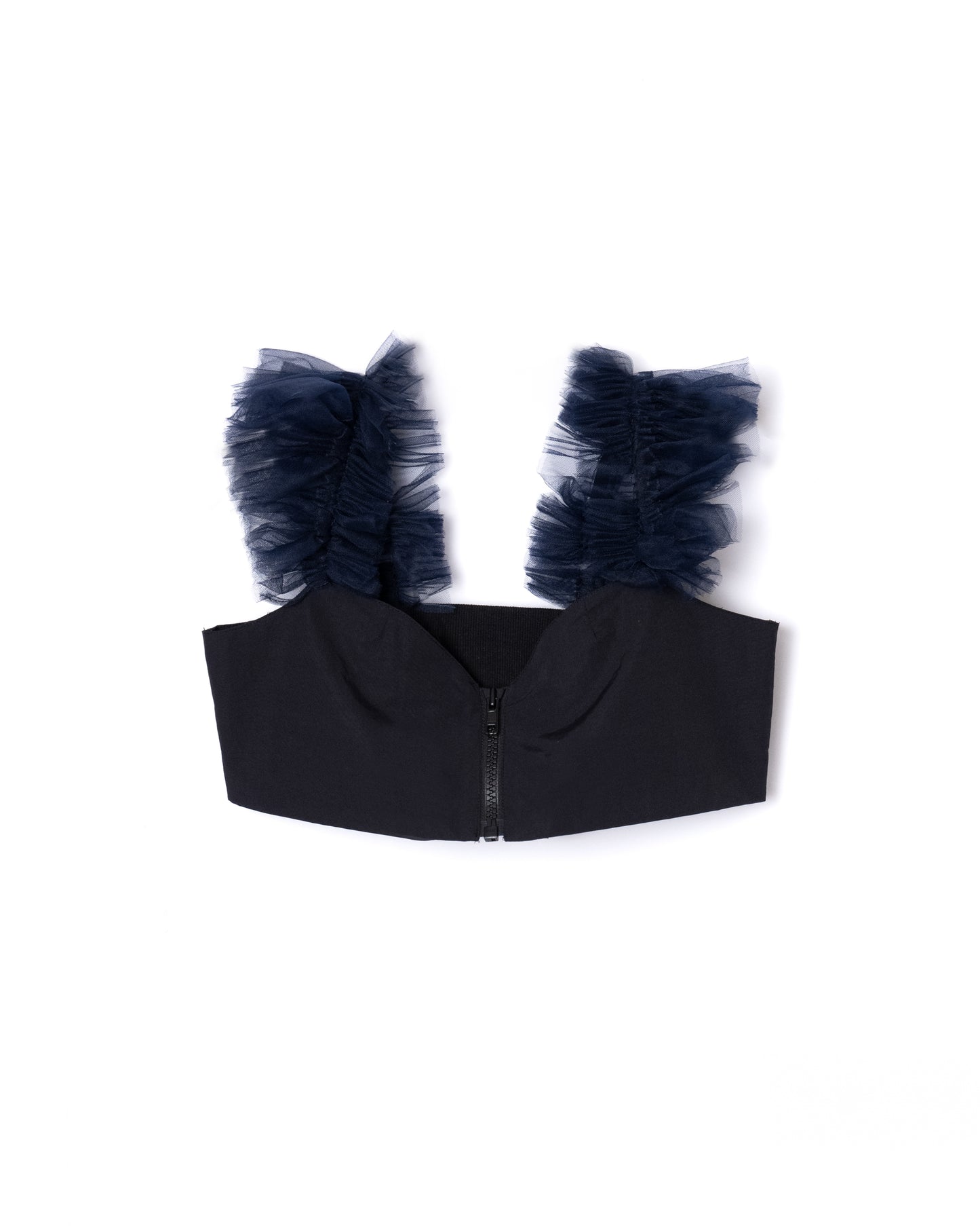 NON TOKYO / GATHER TULLE BUSTIER (BLACK)