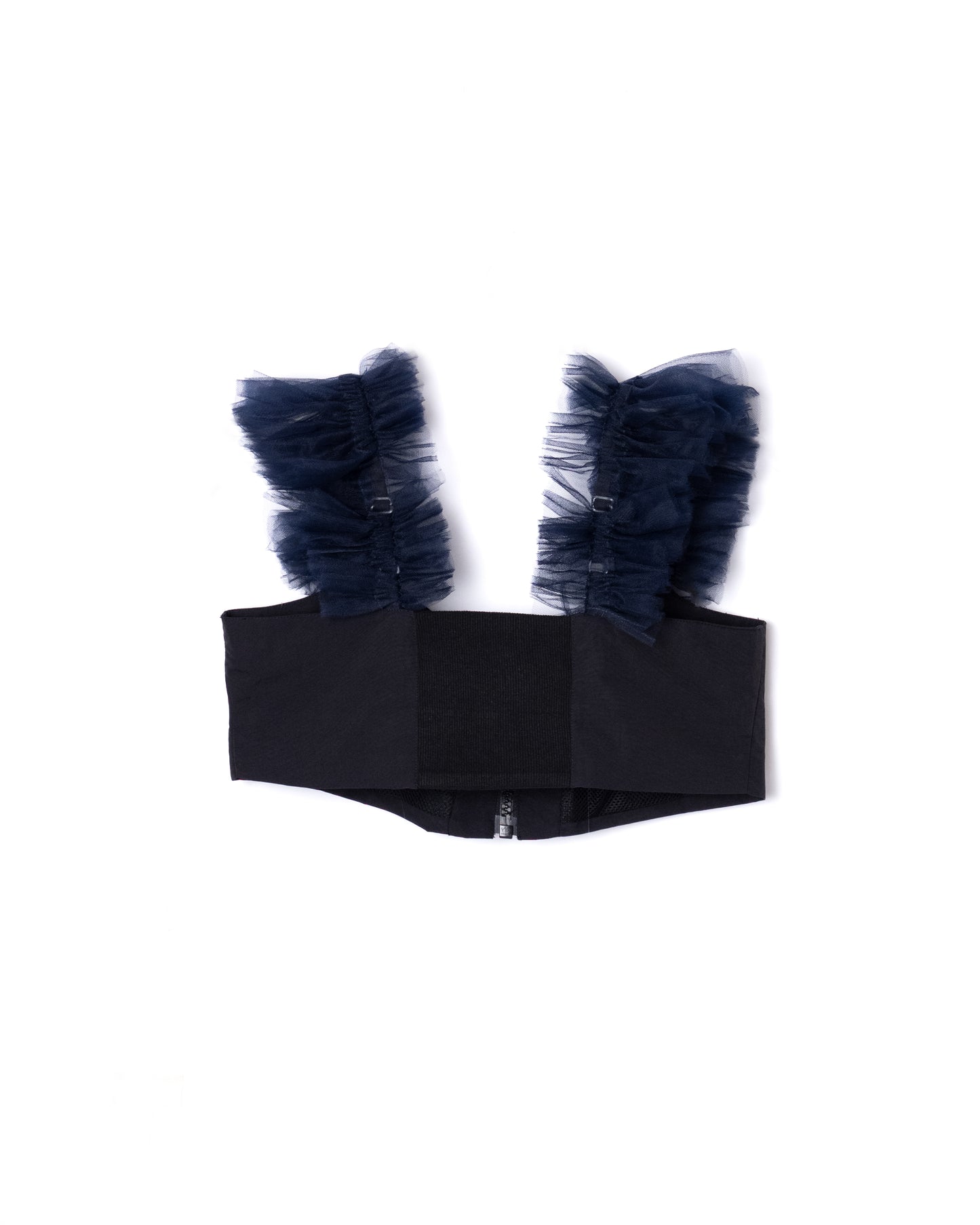 NON TOKYO / GATHER TULLE BUSTIER (BLACK)