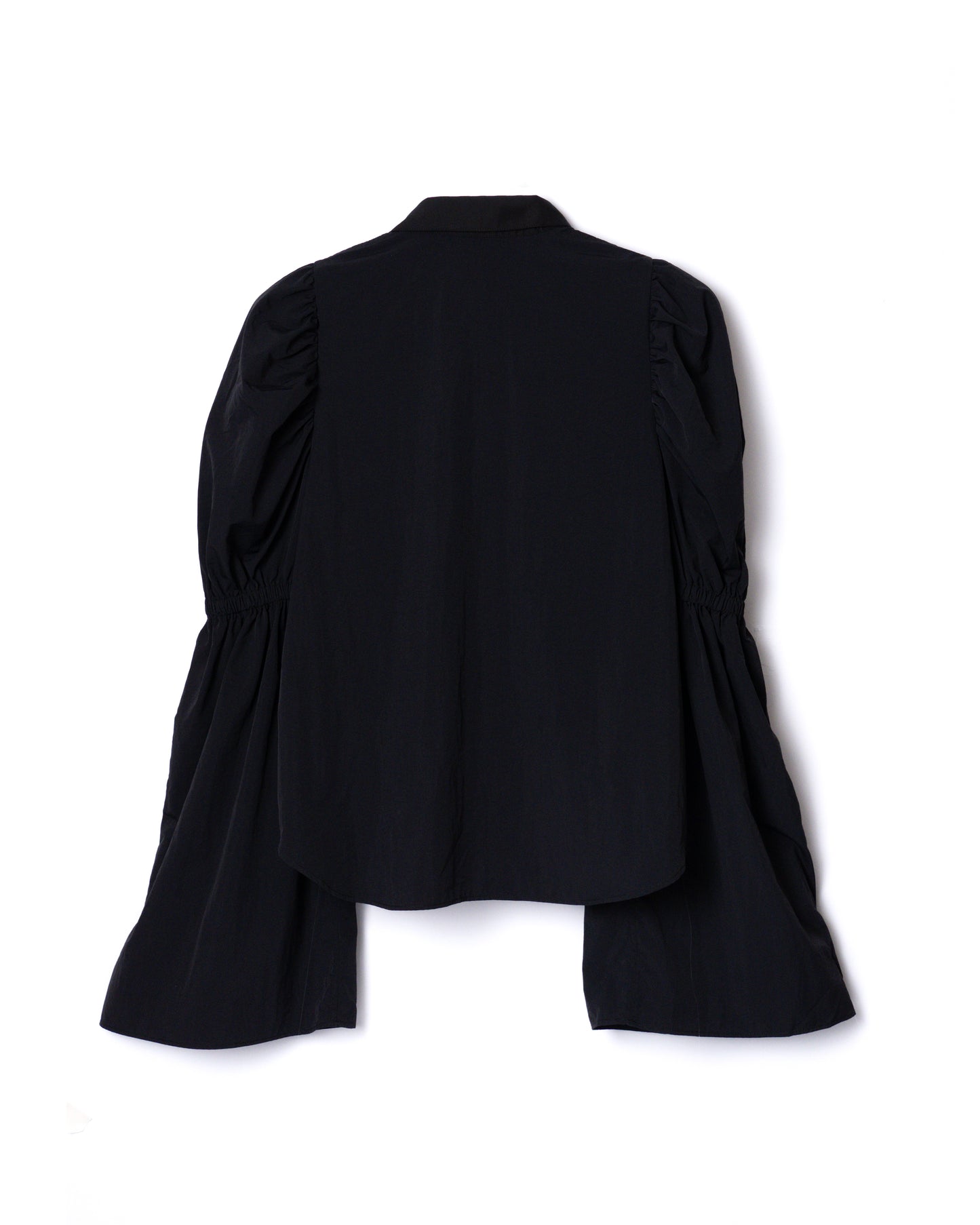 NON TOKYO / POWER SHOULDER WASHER SHIRT (BLACK) / NON TOKYO Power Shoulder Washer Shirt (Black)