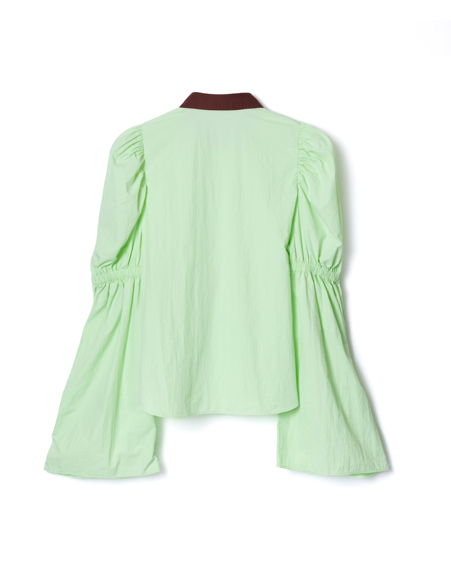 NON TOKYO / POWER SHOULDER WASHER SHIRT (MINT GREEN) / NON TOKYO Power Shoulder Washer Shirt (Mint Green)