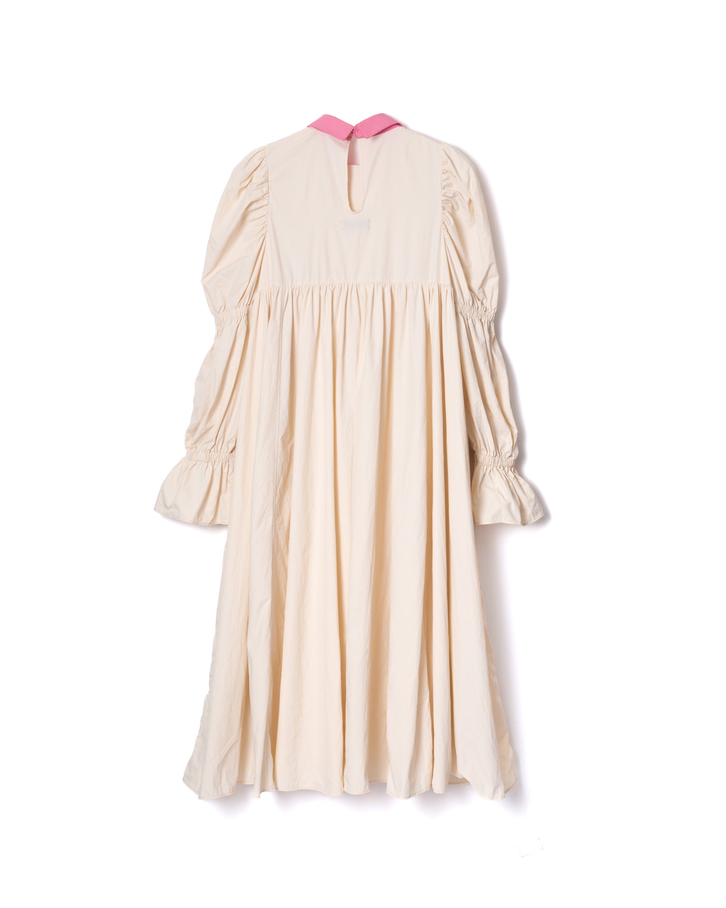 NON TOKYO / POWER SHOULDER WASHER SHIRT ONE-PIECE (IVORY)