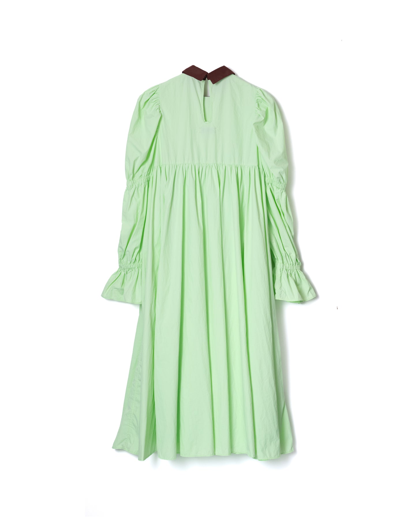 NON TOKYO / POWER SHOULDER WASHER SHIRT ONE-PIECE (MINT GREEN)