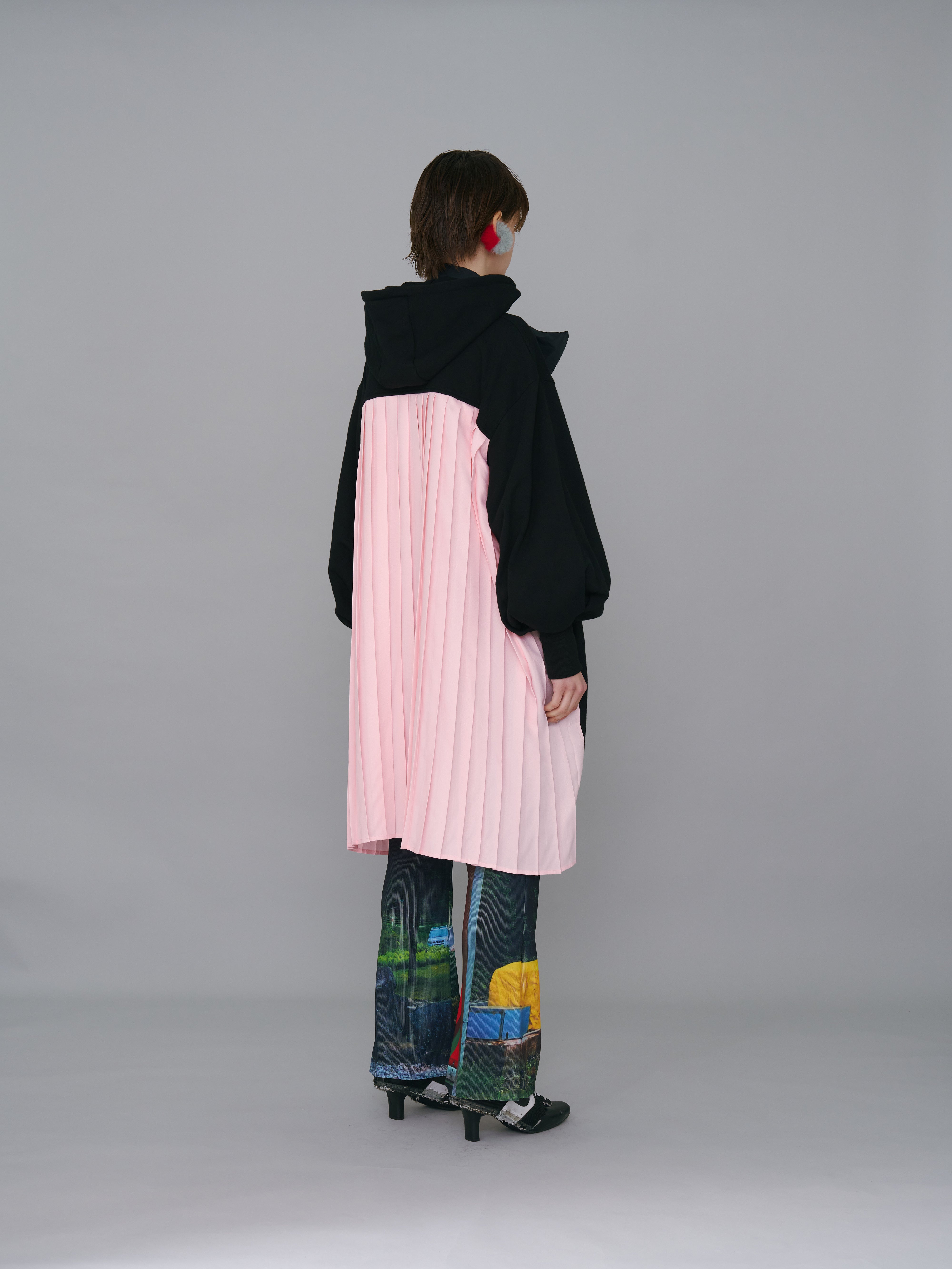 NON TOKYO / PRINT RIB FLARE PANTS (ROAD)