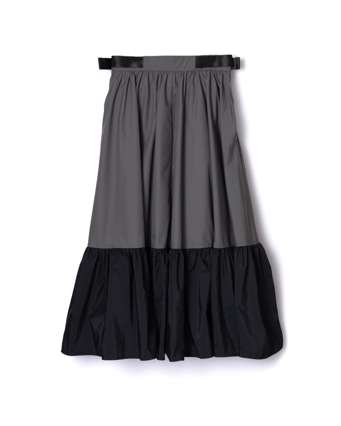 NON TOKYO / SWITCH GATHER SKIRT (GRAY) &lt;NON TOKYO&gt; Switch gathered skirt (gray)