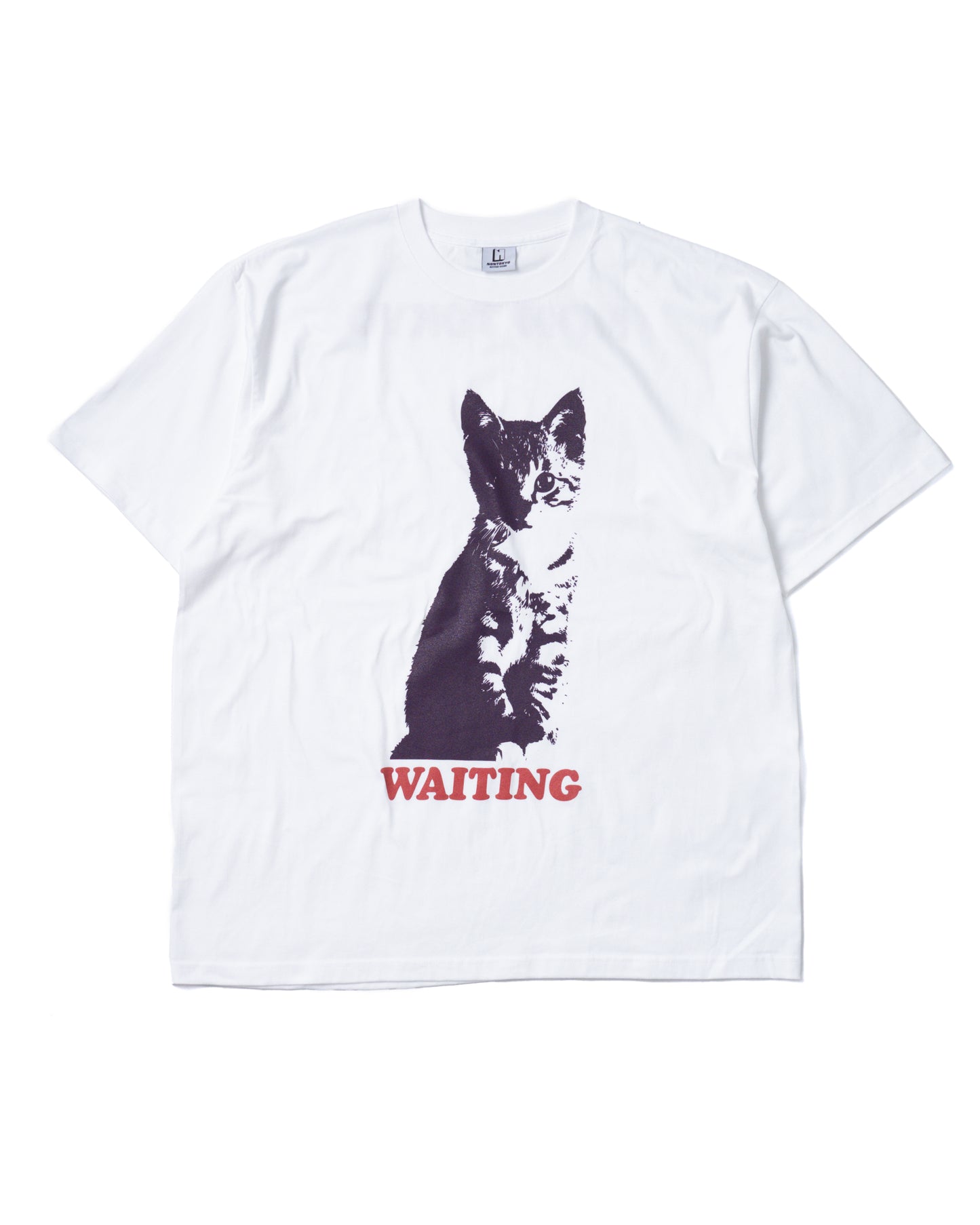 NON TOKYO / PRINT BIG T-SHIRT (CAT / WHITE)