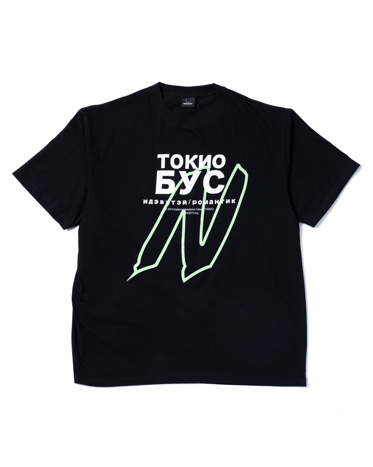 NON TOKYO / PRINT BIG T-SHIRT (N / BLACK) / &lt;NON TOKYO&gt; Print big T-shirt (N / Black)