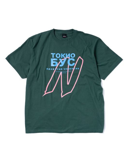 NON TOKYO / PRINT BIG T-SHIRT (N / GREEN) / &lt;NON TOKYO&gt; Print big T-shirt (N / green)