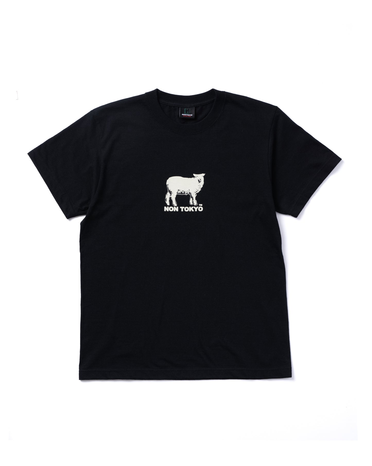 NON TOKYO / PRINT T-SHIRT (SHEEP / BLACK)