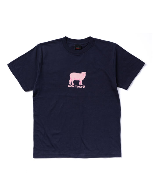 NON TOKYO / PRINT T-SHIRT (SHEEP / NAVY)