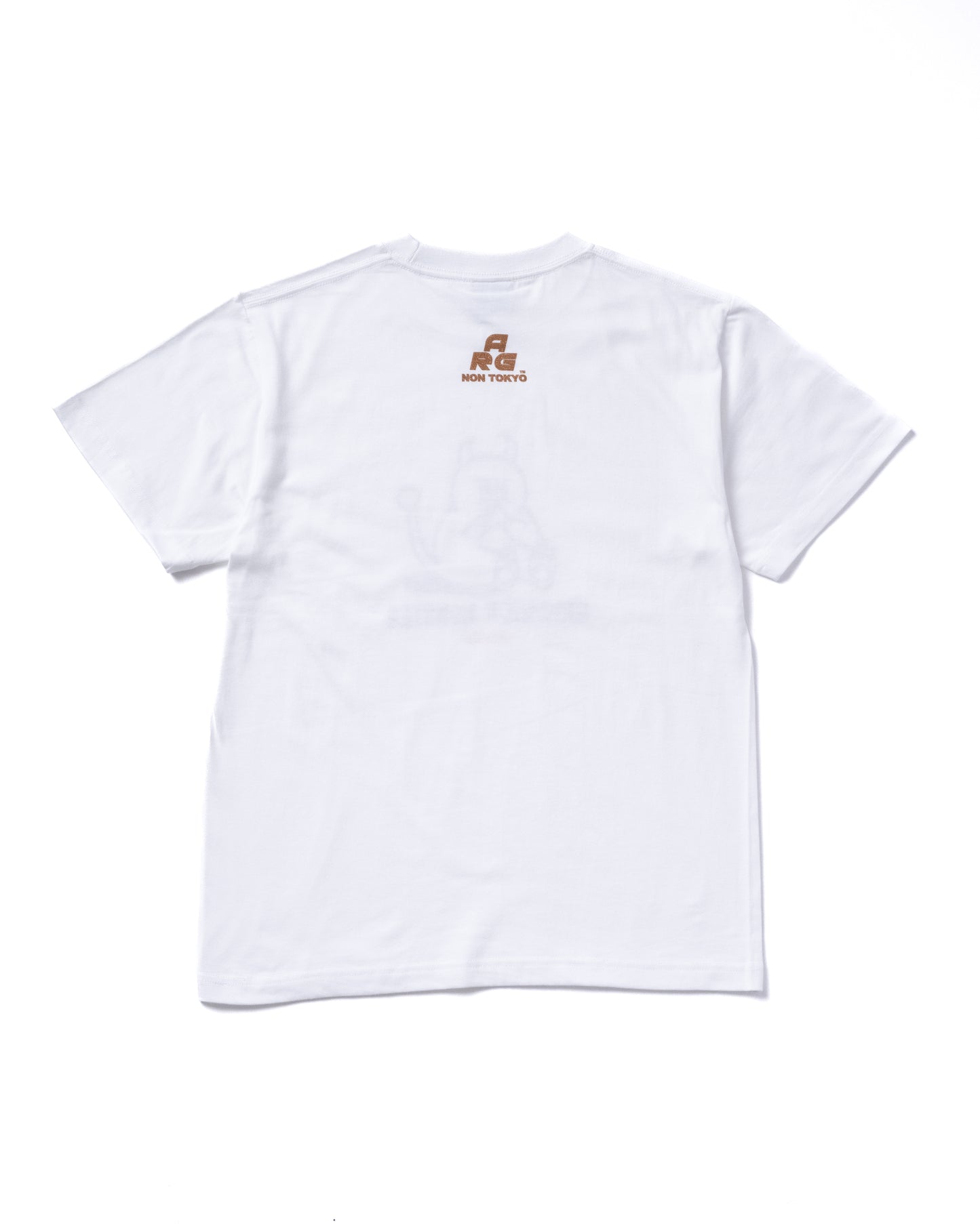 NON TOKYO / GRITTER PRINT T-SHIRT (SANDWICH MONSTER / WHITE)