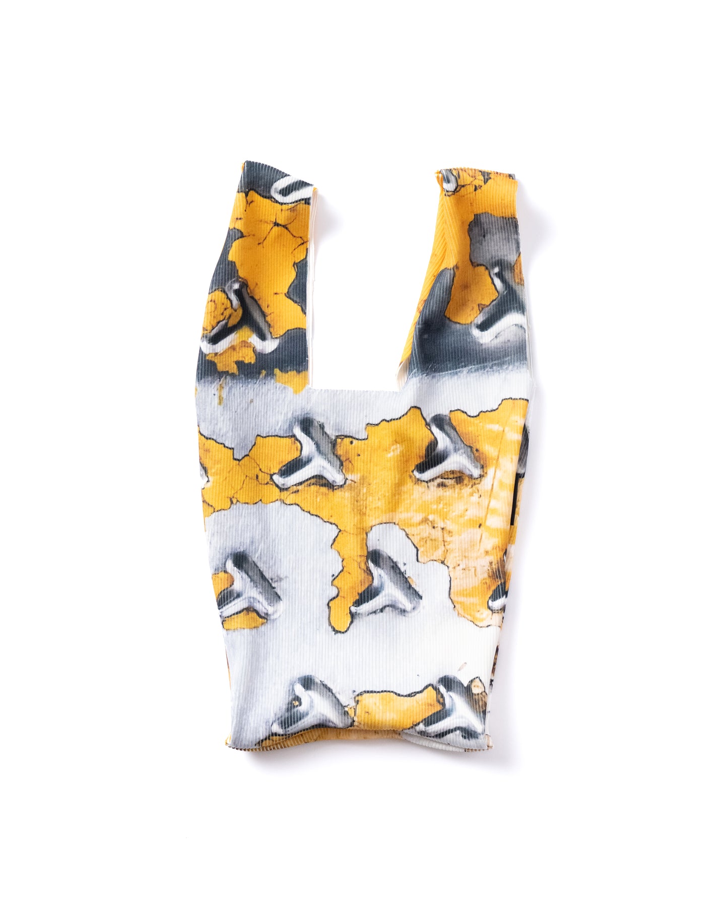 NON TOKYO /  PRINT RIB BAG (YELLOW METAL)