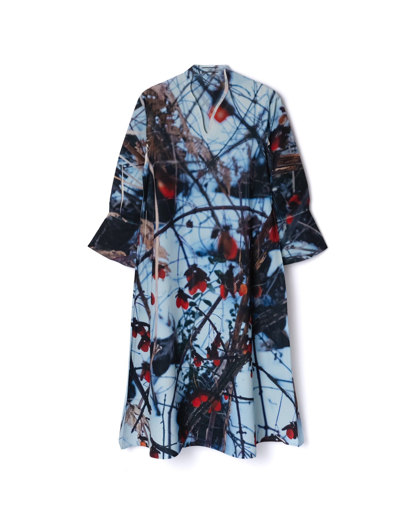 NON TOKYO / DIRECT PRINT PULLOVER ONE-PIECE (WHITE BRANCH)