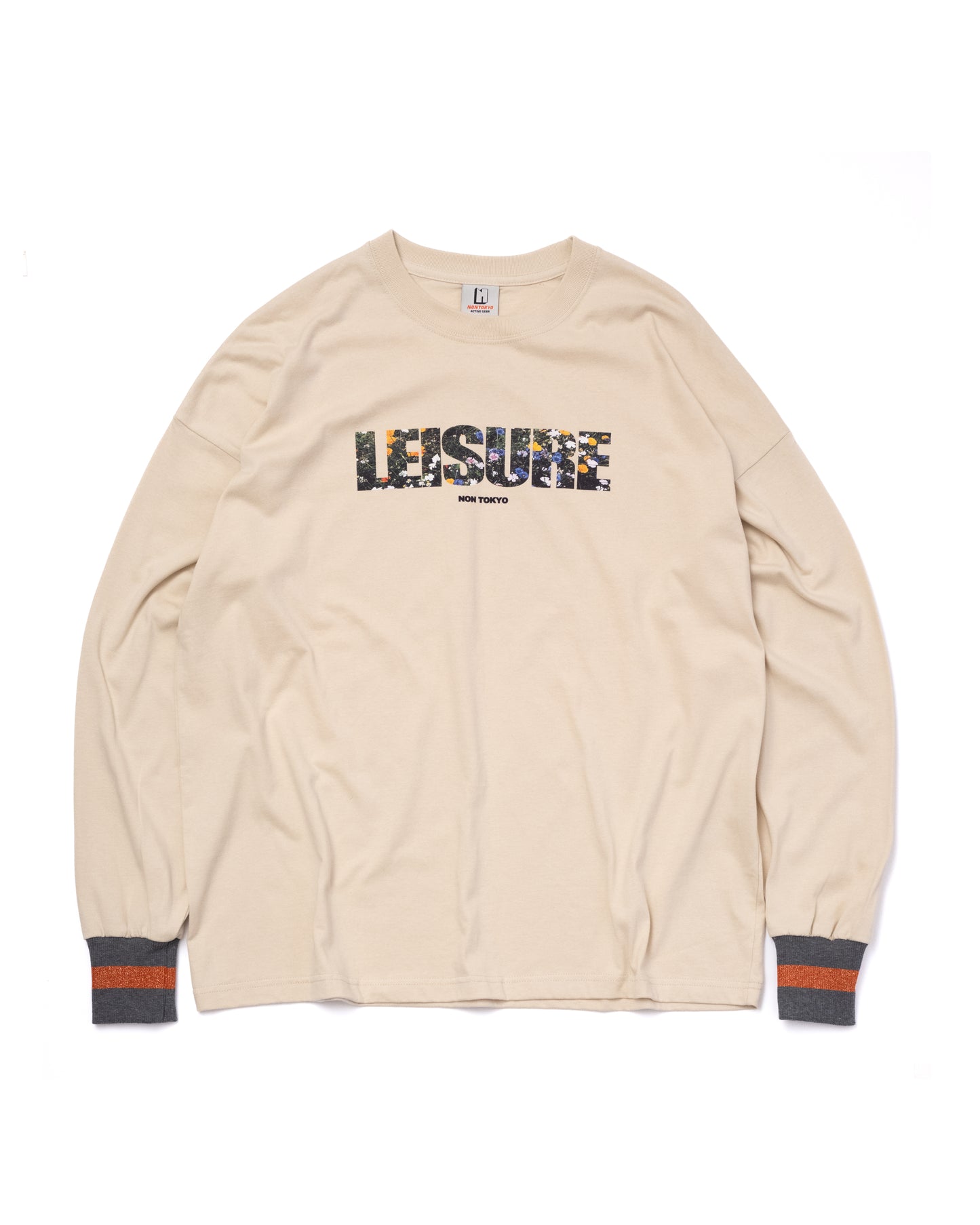 NON TOKYO / PRINT L/S T-SHIRT(LEISURE / BEIGE)