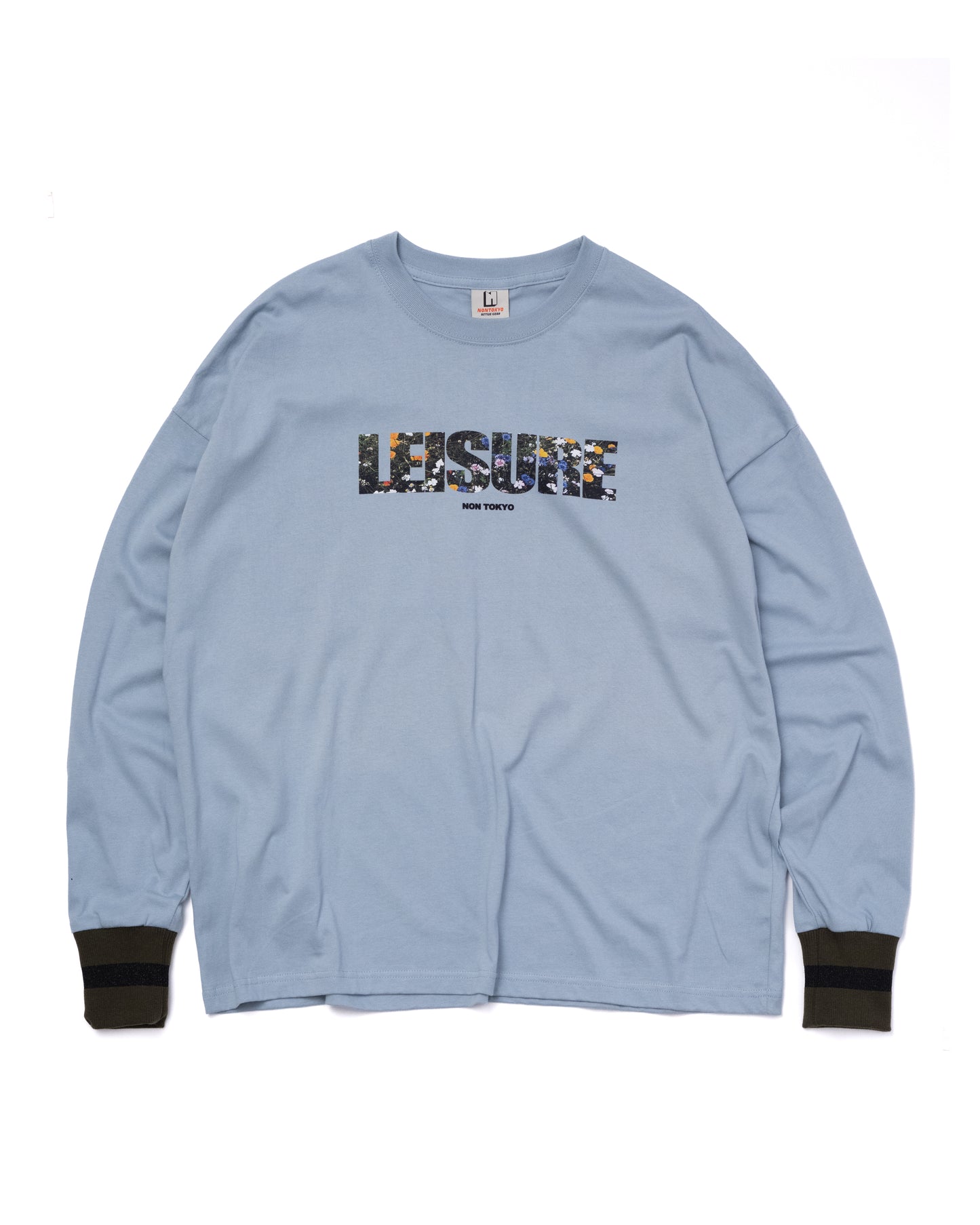 NON TOKYO / PRINT L/S T-SHIRT(LEISURE / BLUE)