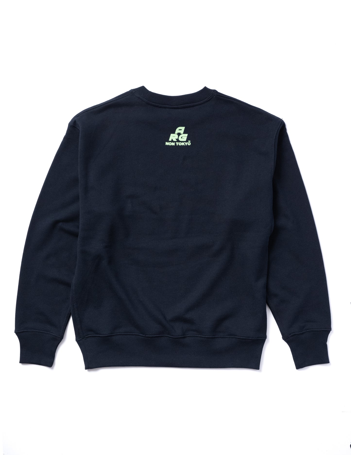 NON TOKYO / PRINT PULLOVER SWEAT (N / NAVY) &lt;NON TOKYO&gt; Print pullover sweatshirt (N / navy)