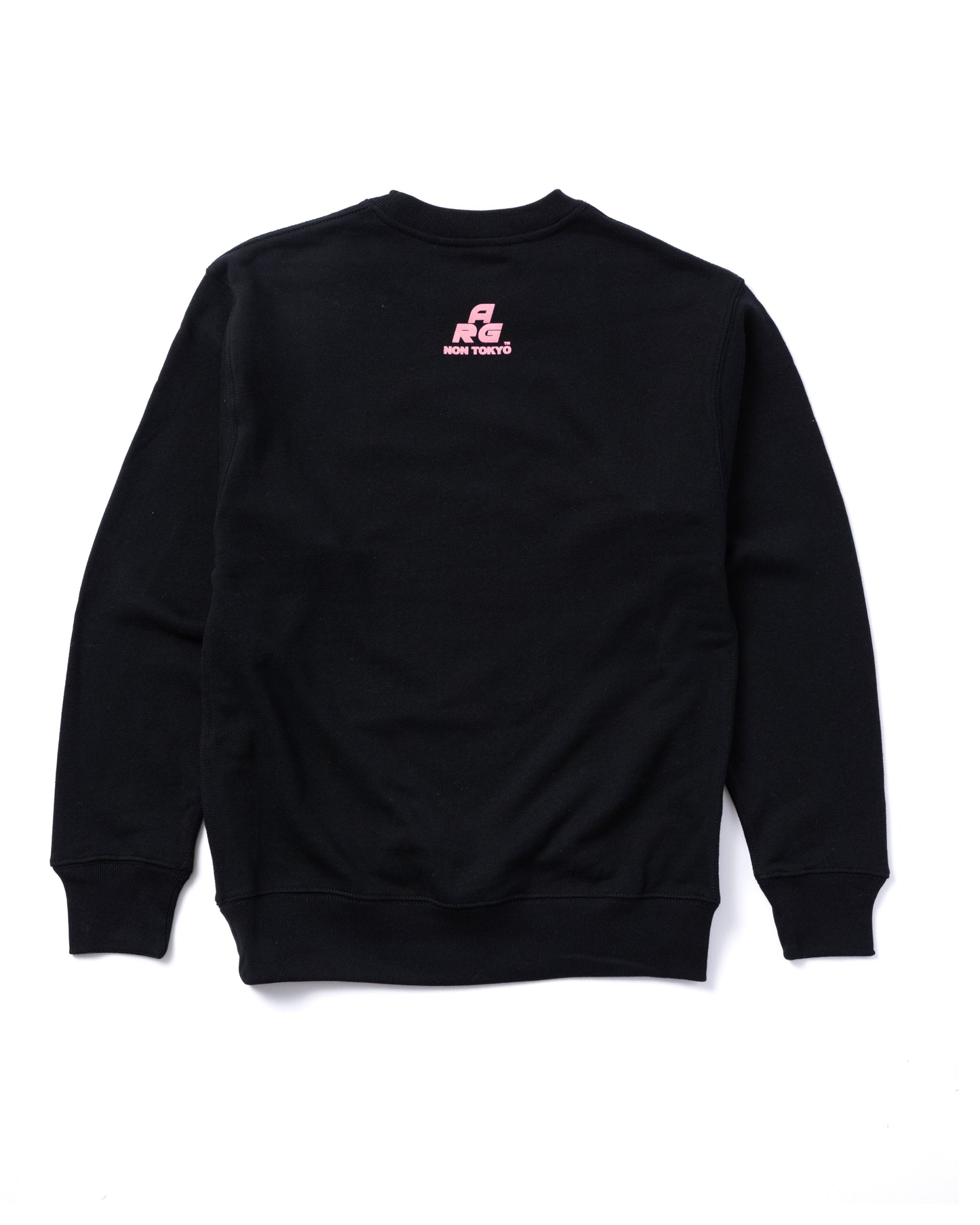 NON TOKYO / GRITTER  PRINT PULLOVER SWEAT (BLACK)