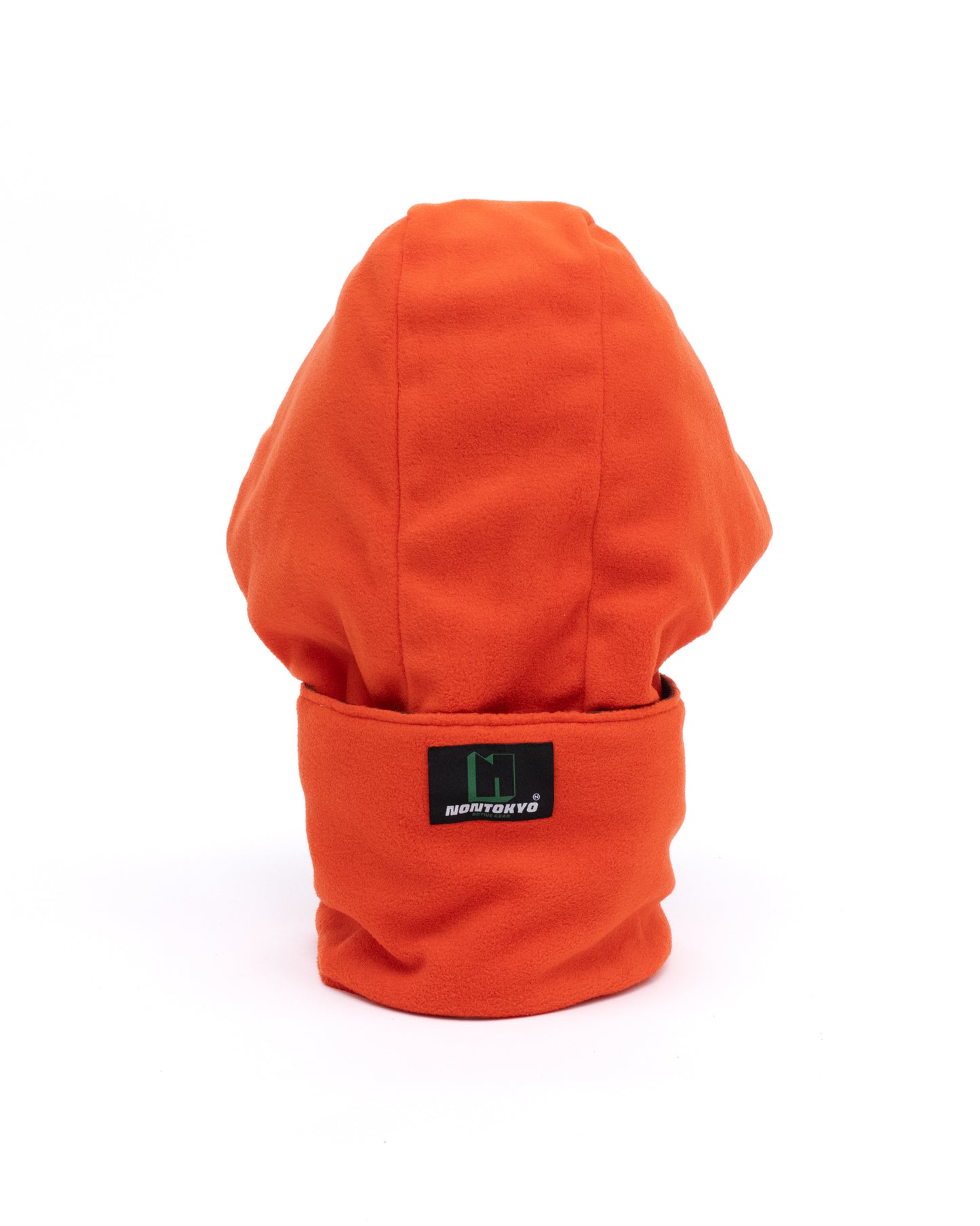 NON TOKYO /REVERSIBLE HOOD NECKWARMER (BROWN) &lt;NON TOKYO&gt; Reversible hood neck warmer (brown)