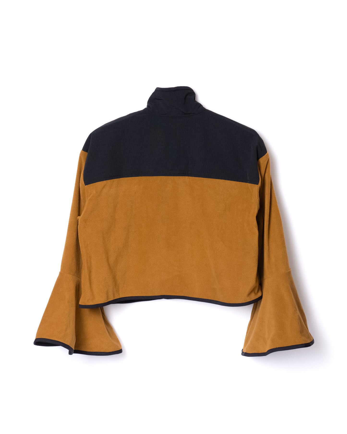 NON TOKYO / FLARE SLEEVE FLEECE TOP (MUSTARD)