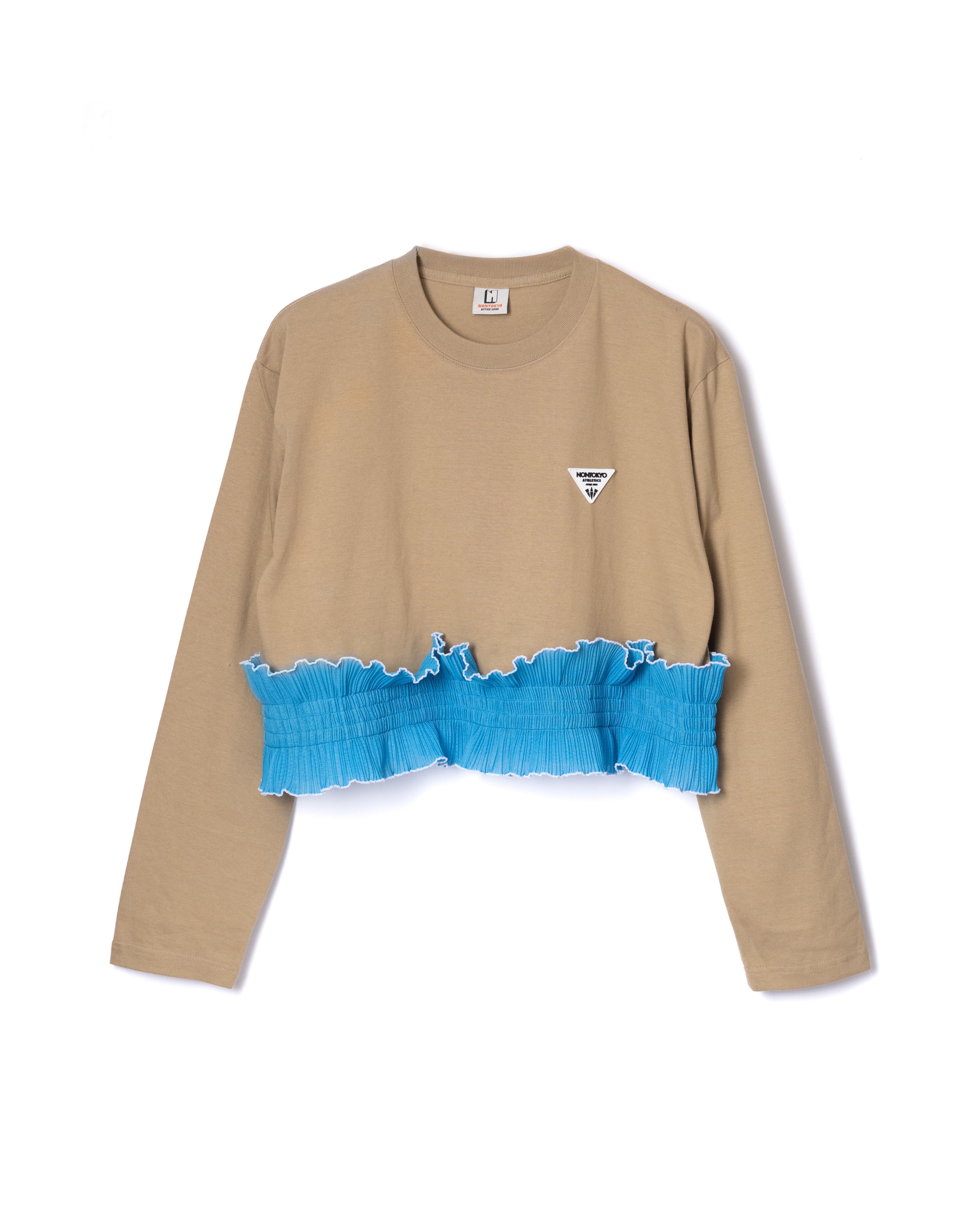 NON TOKYO / PLEATS FRILL L/SC/S (BEIGE)