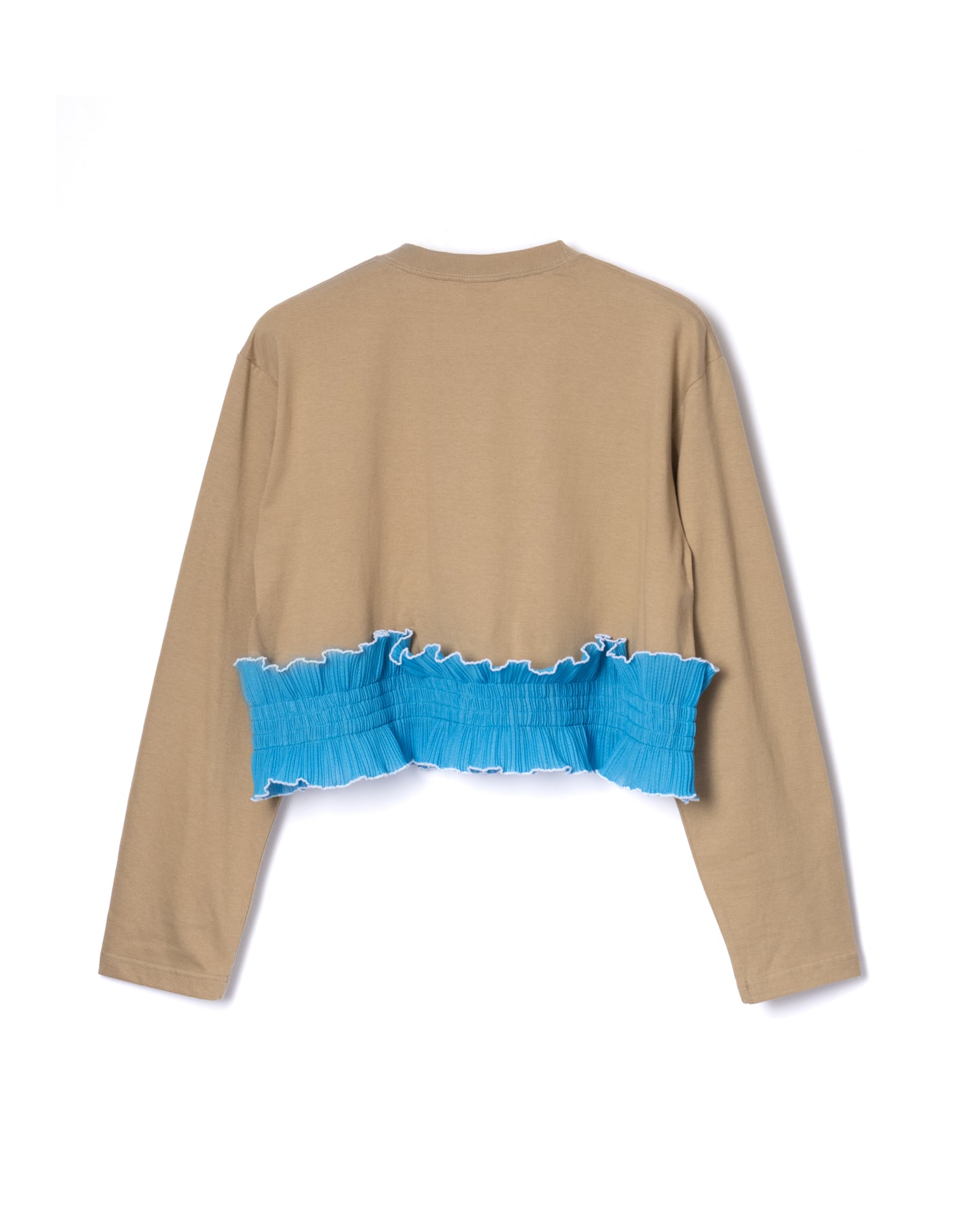 NON TOKYO / PLEATS FRILL L/SC/S (BEIGE)