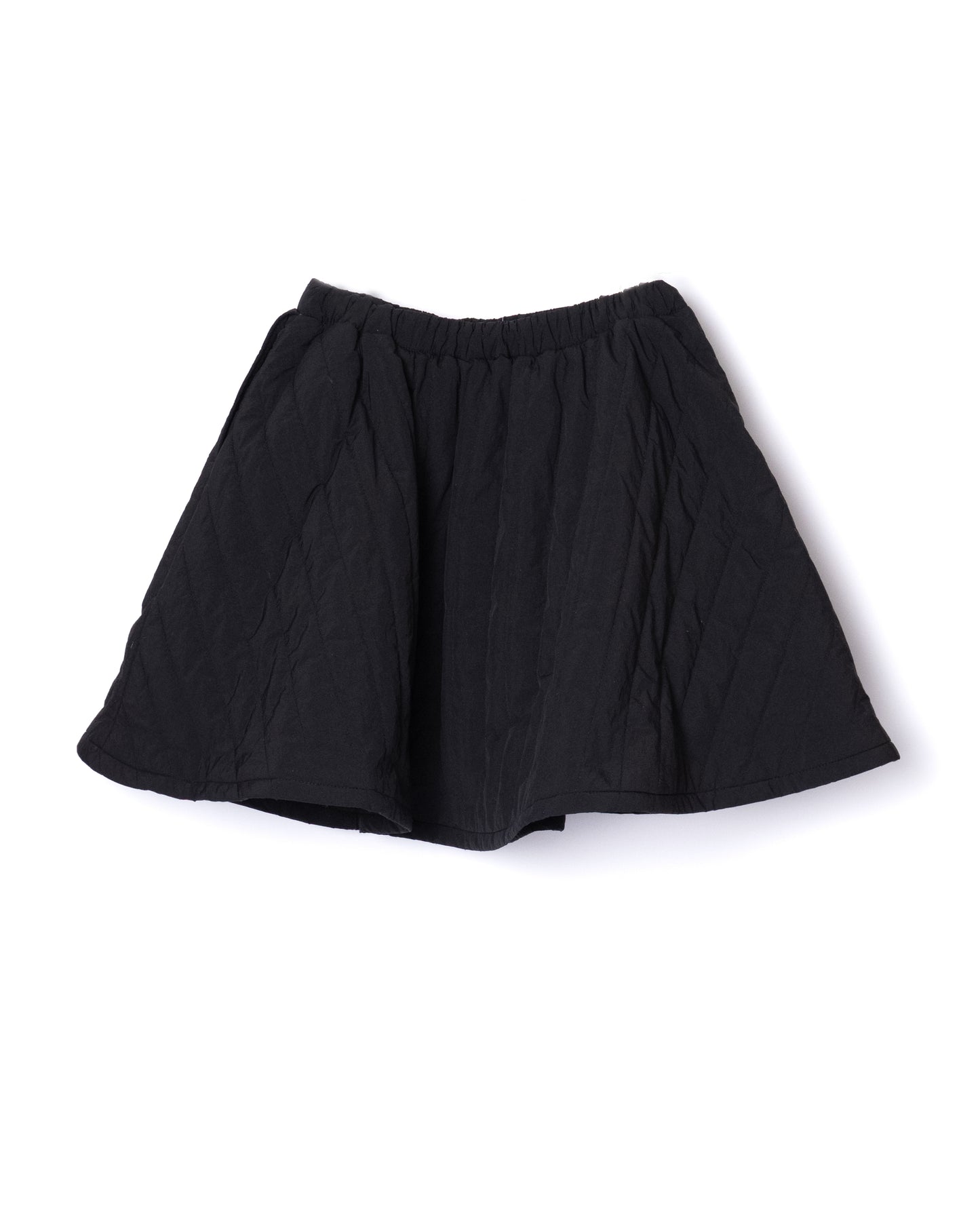 NON TOKYO / 3WAY QUILTING SKIRT PANTS (BLACK) &lt;NON TOKYO&gt; 3WAY QUILTING SKIRT PANTS (BLACK)