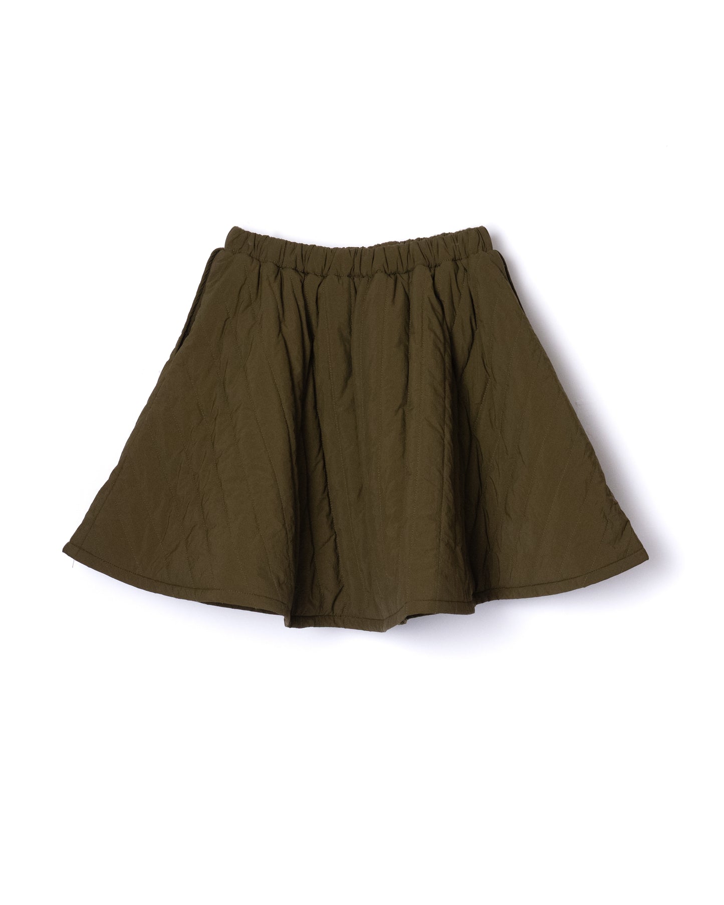 NON TOKYO / 3WAY QUILTING SKIRT PANTS (KHAKI) &lt;NON TOKYO&gt; 3WAY QUILTING SKIRT PANTS (KHAKI)