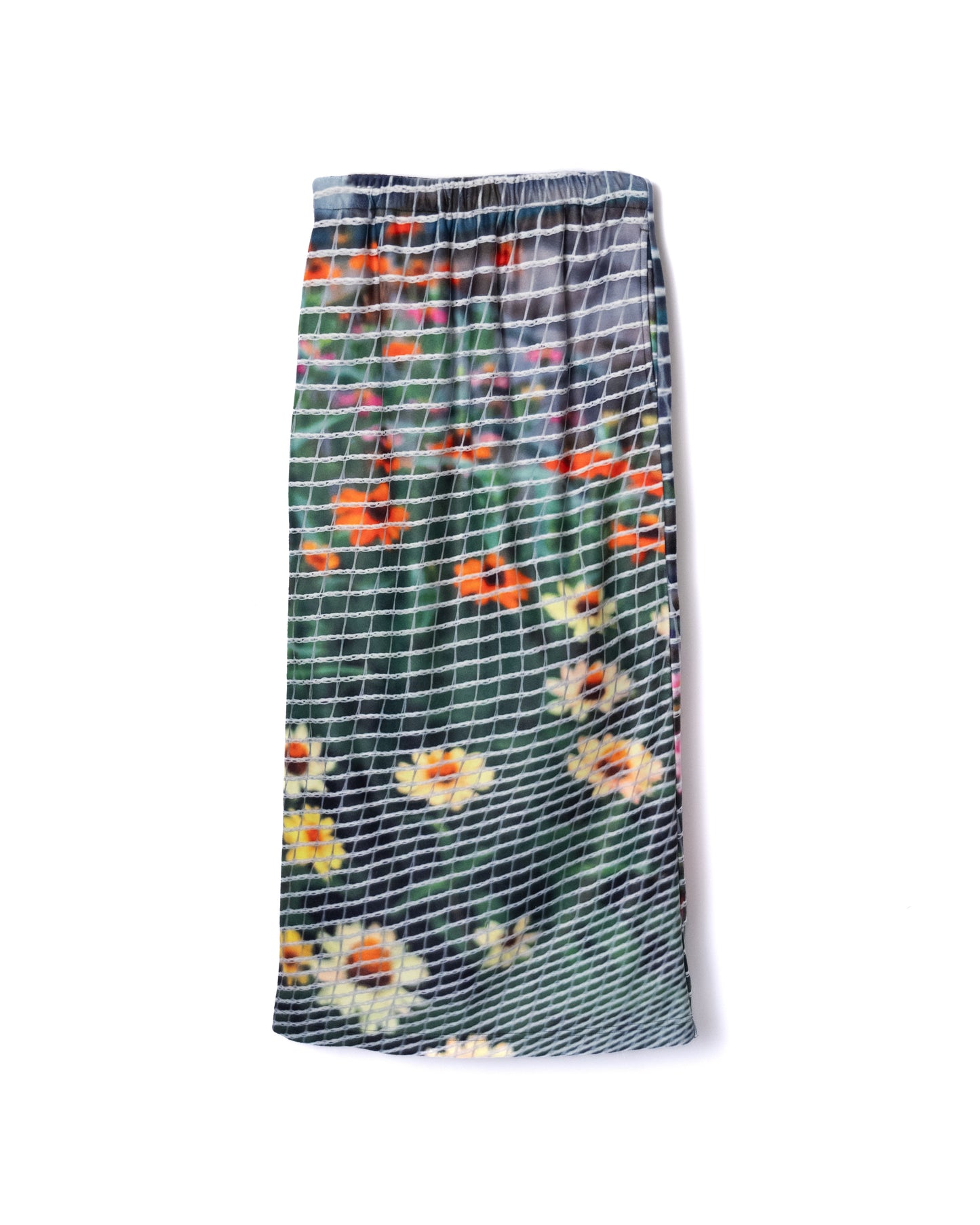 NON TOKYO / PRINT FLEECE LONG SKIRT (MOUNTAIN)