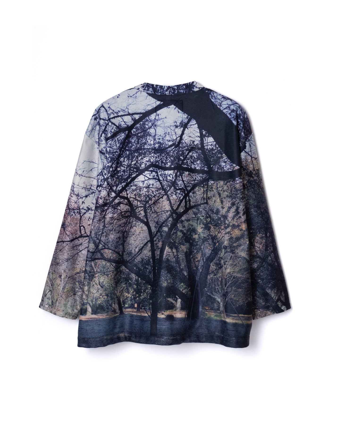 NON TOKYO / PRINT FLEECE BIG CARDIGAN (PARK)