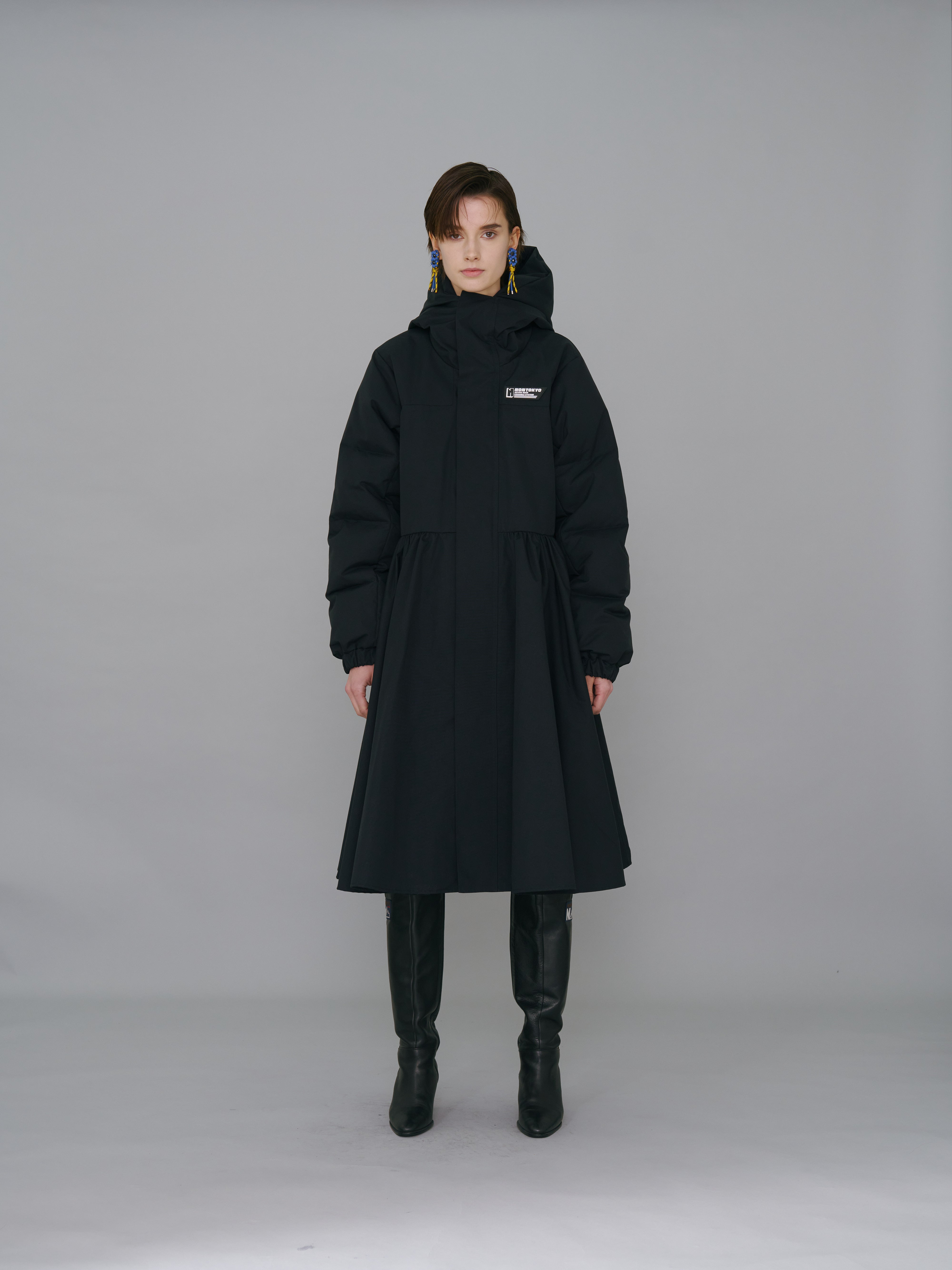 NON TOKYO / DOWN SLEEVE MOUNTAIN PARKA (BLACK)