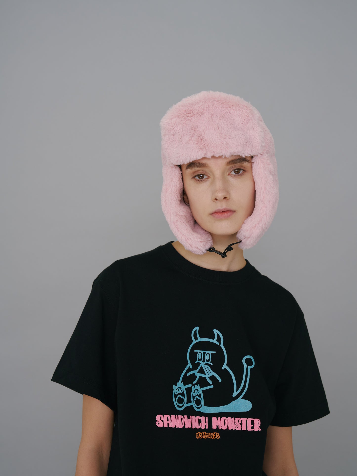 NON TOKYO / FUR ESKIMO CAP (PINK) NON TOKYO Fur Eskimo Cap (Pink)