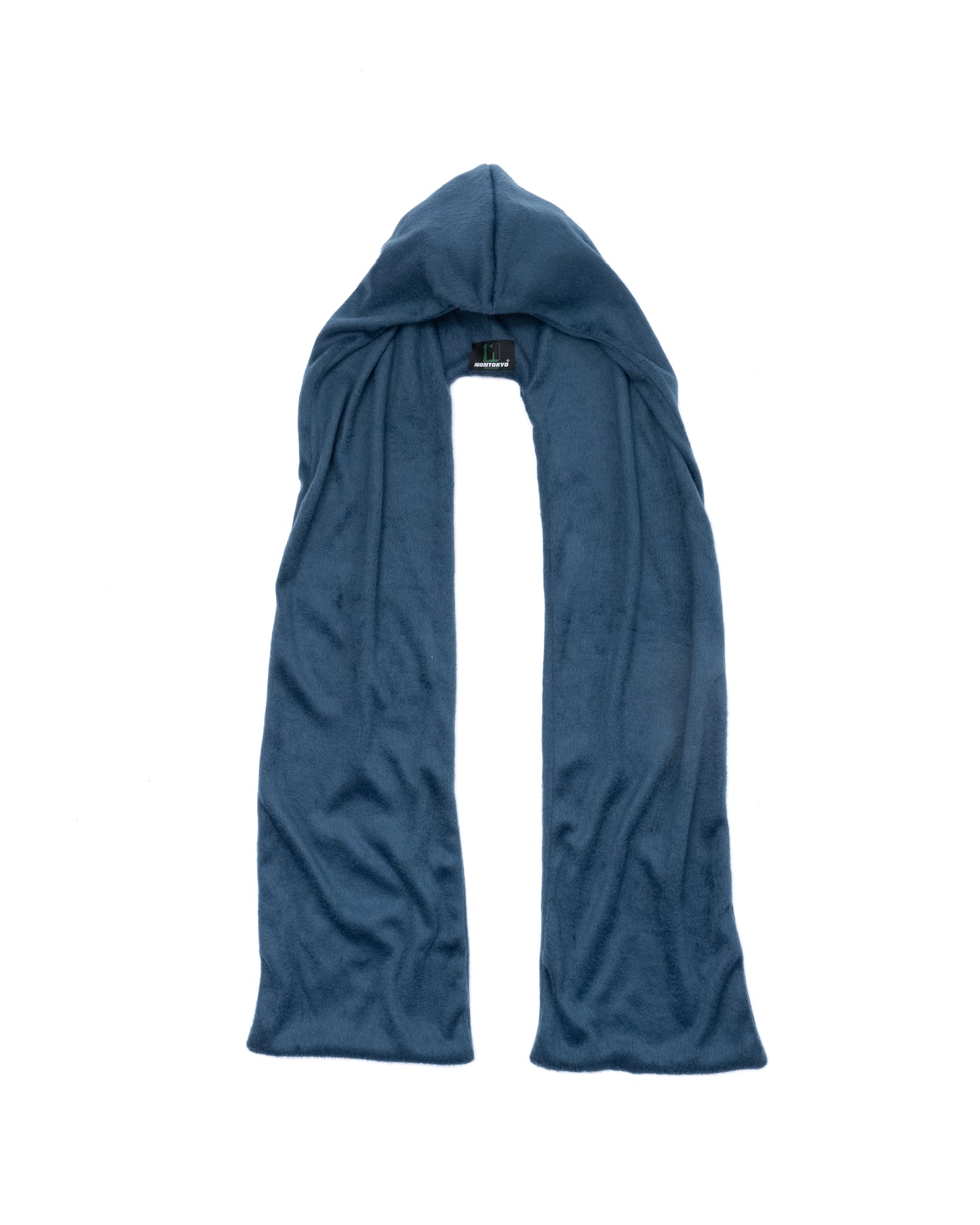 NON TOKYO / MOHAIR HOODIE MUFFLER (BLUE)