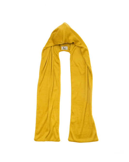 NON TOKYO / MOHAIR HOODIE MUFFLER (MUSTARD)