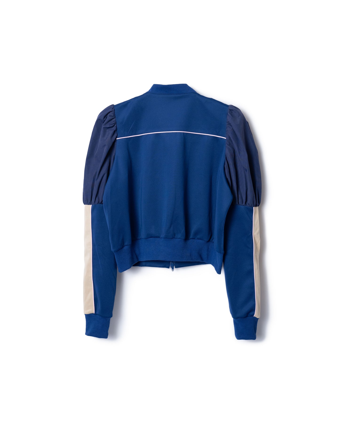 PRE ORDER / PUFF SLEEVE ZIP-UP JERSEY (BLUE)