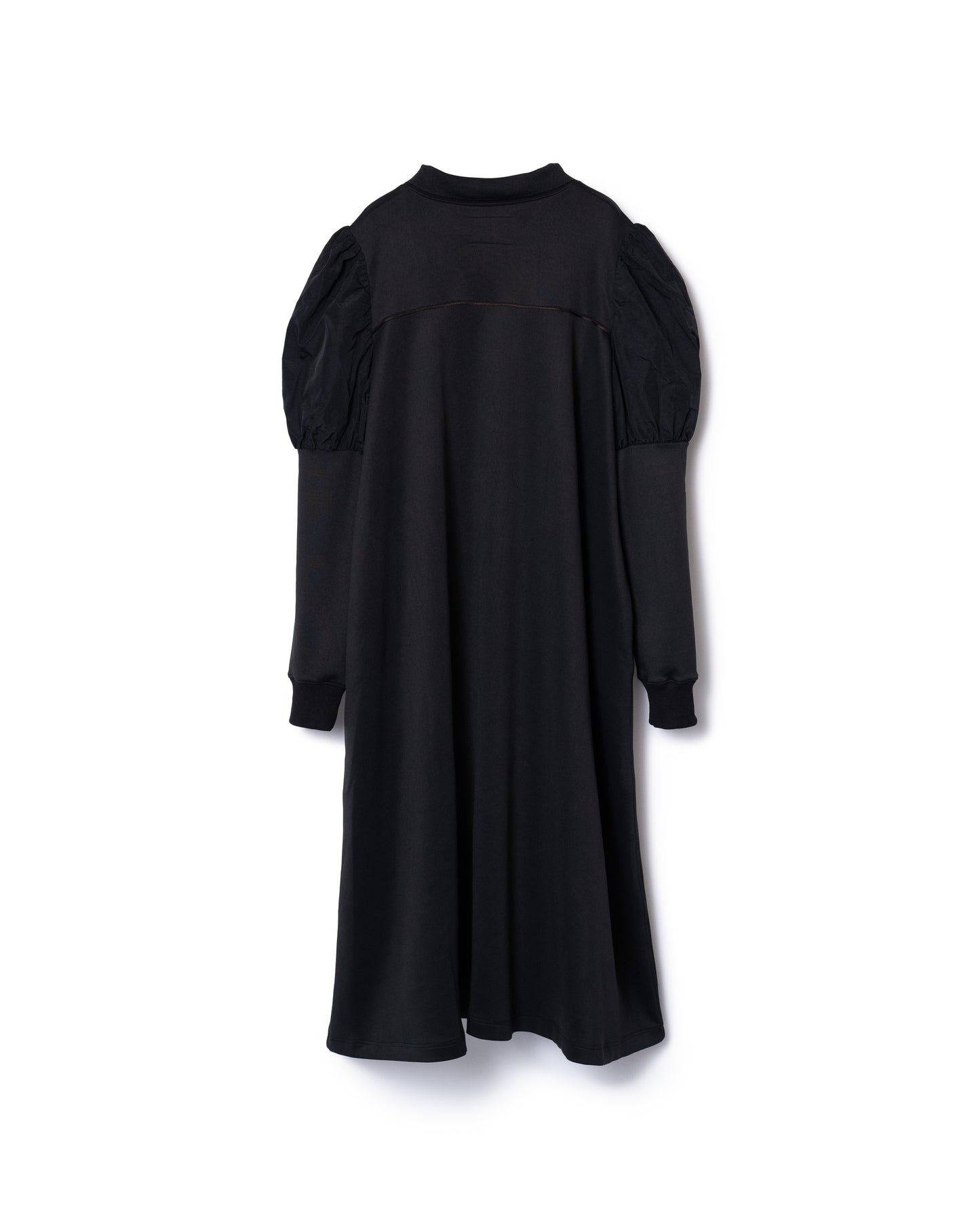 PRE ORDER / PUFF SLEEVE JERSEY ONE-PIECE (BLACK)