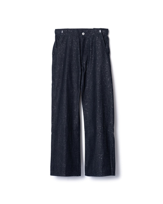 LAME DENIM PANTS (INDIGO)